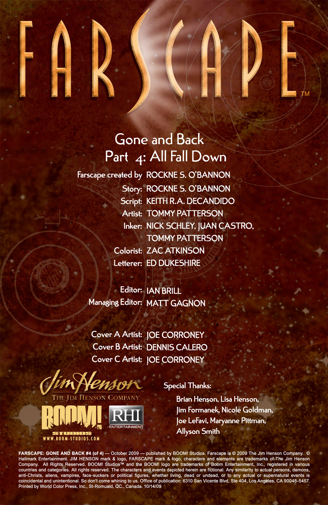 Read online Farscape: Gone and Back comic -  Issue #4 - 3