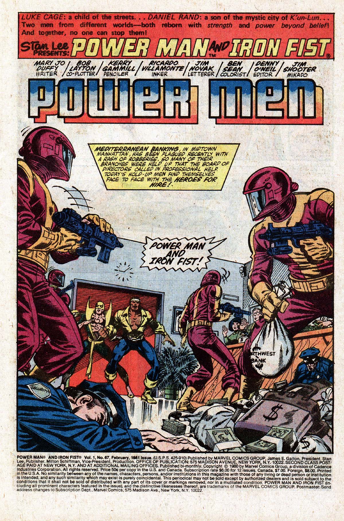 Read online Power Man and Iron Fist (1978) comic -  Issue #67 - 2