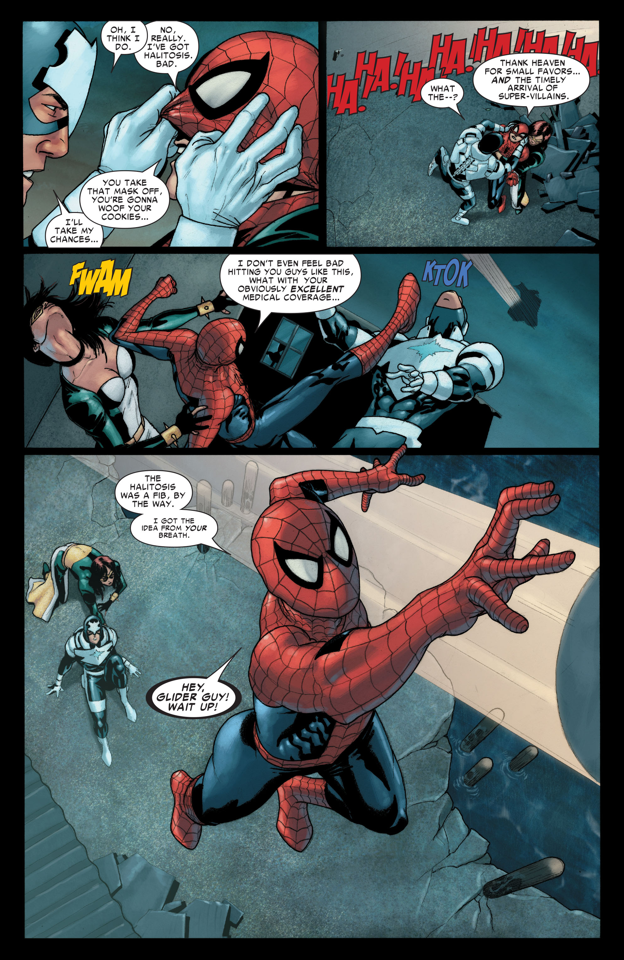 Read online The Amazing Spider-Man (1963) comic -  Issue #550 - 6