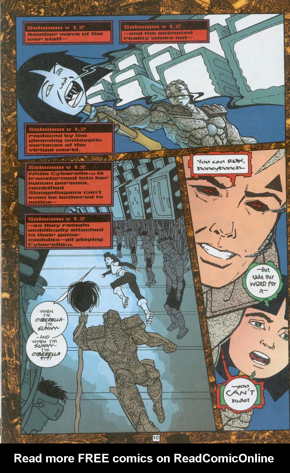 Read online Cyberella comic -  Issue #8 - 10