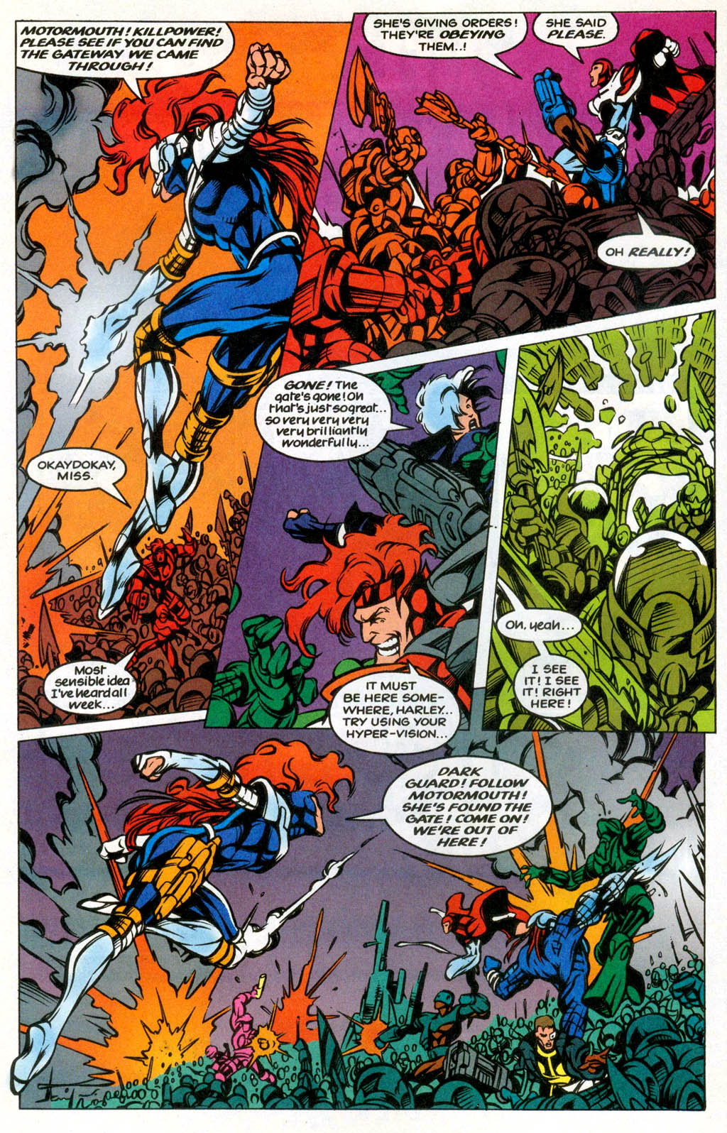 Read online Dark Guard comic -  Issue #2 - 9