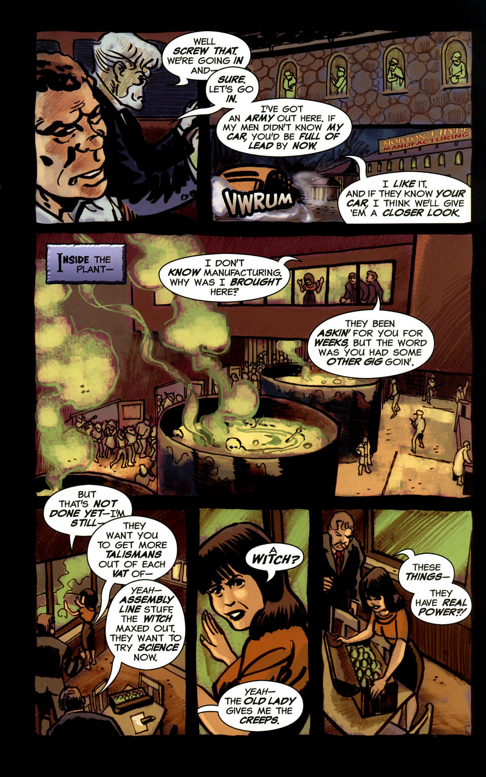 Read online Frankenstein Mobster comic -  Issue #5 - 17