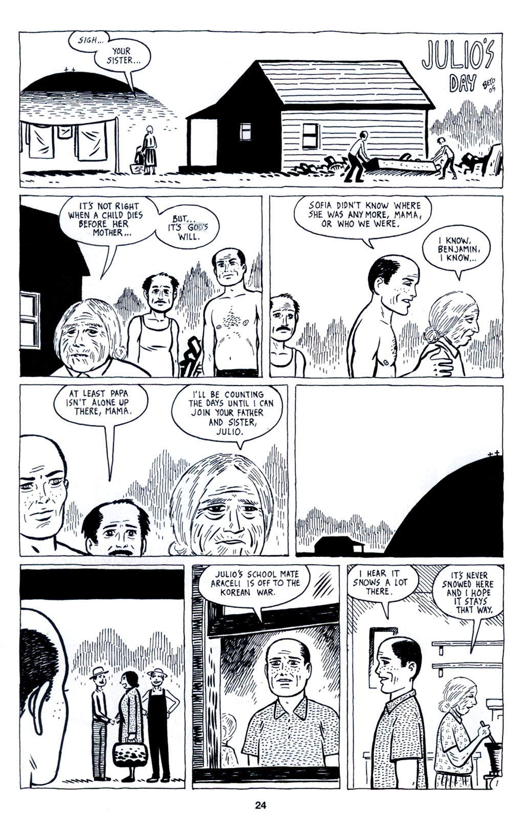 Read online Love and Rockets (2001) comic -  Issue #13 - 25