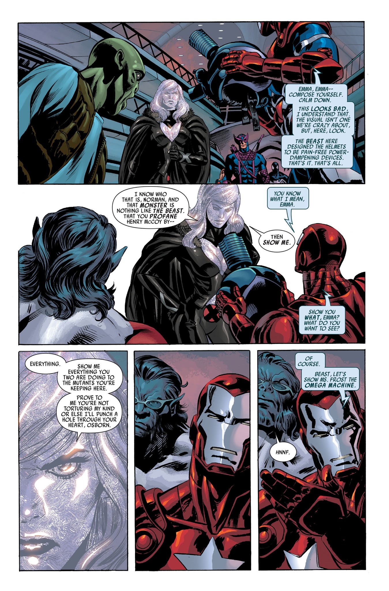 Read online Dark Avengers/Uncanny X-Men: Utopia comic -  Issue # TPB - 79