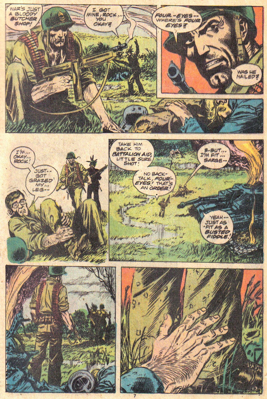 Read online Our Army at War (1952) comic -  Issue #280 - 8