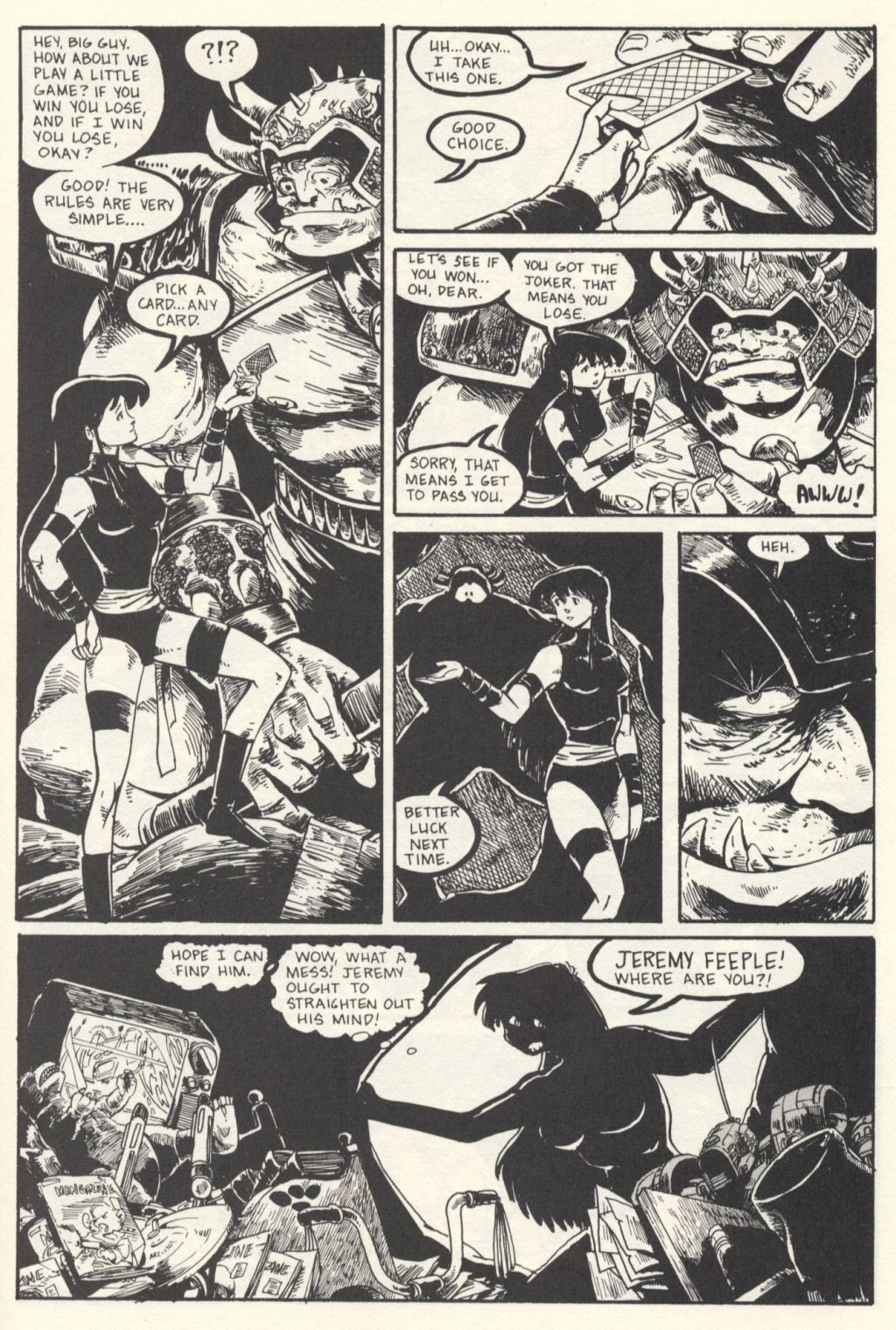 Read online Ninja High School (1988) comic -  Issue # TPB - 87