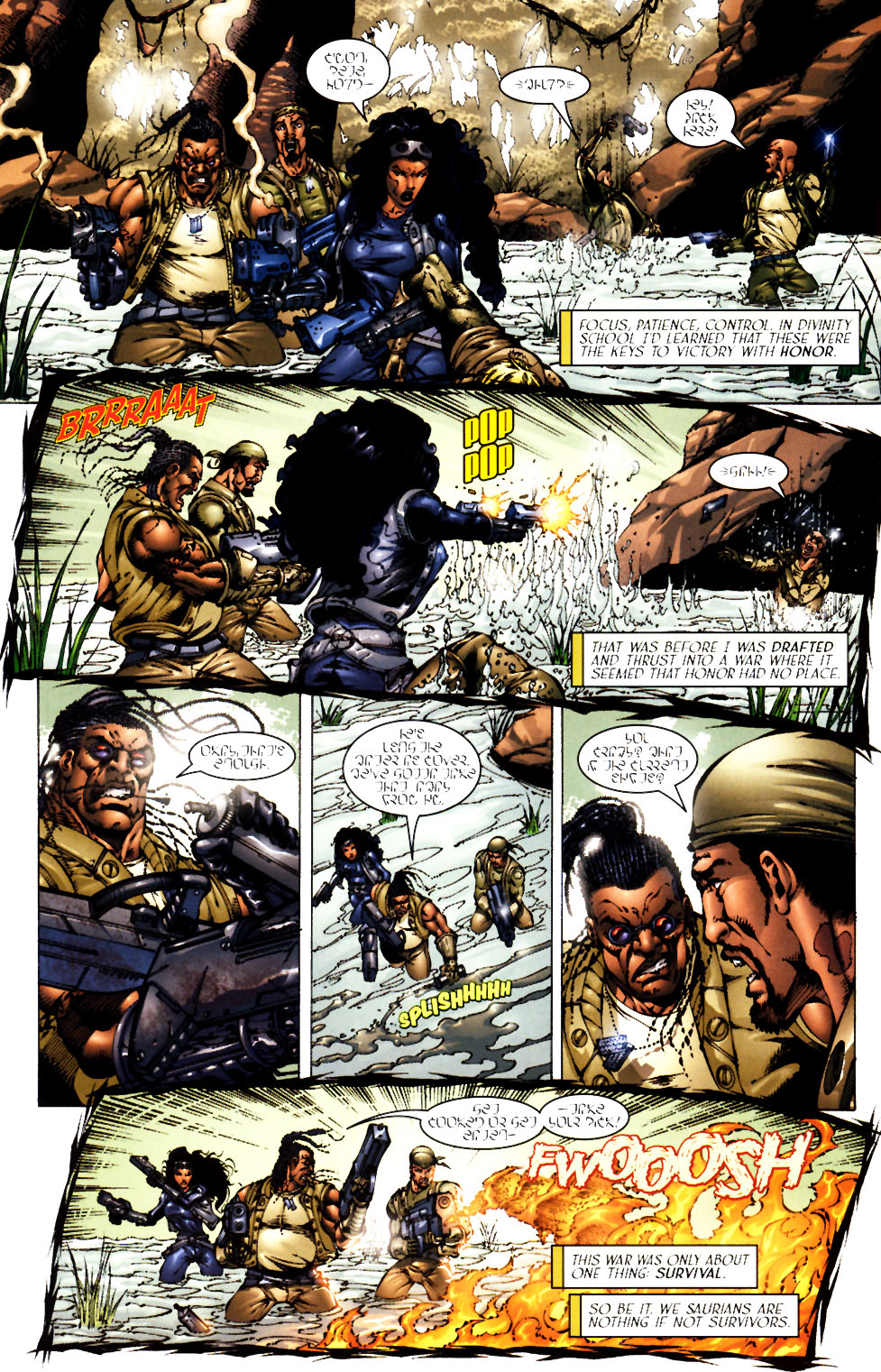 Read online Saurians: Unnatural Selection comic -  Issue #1 - 6