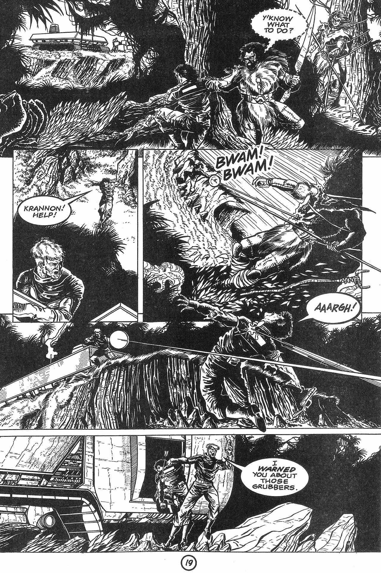 Read online Deathworld comic -  Issue #3 - 21