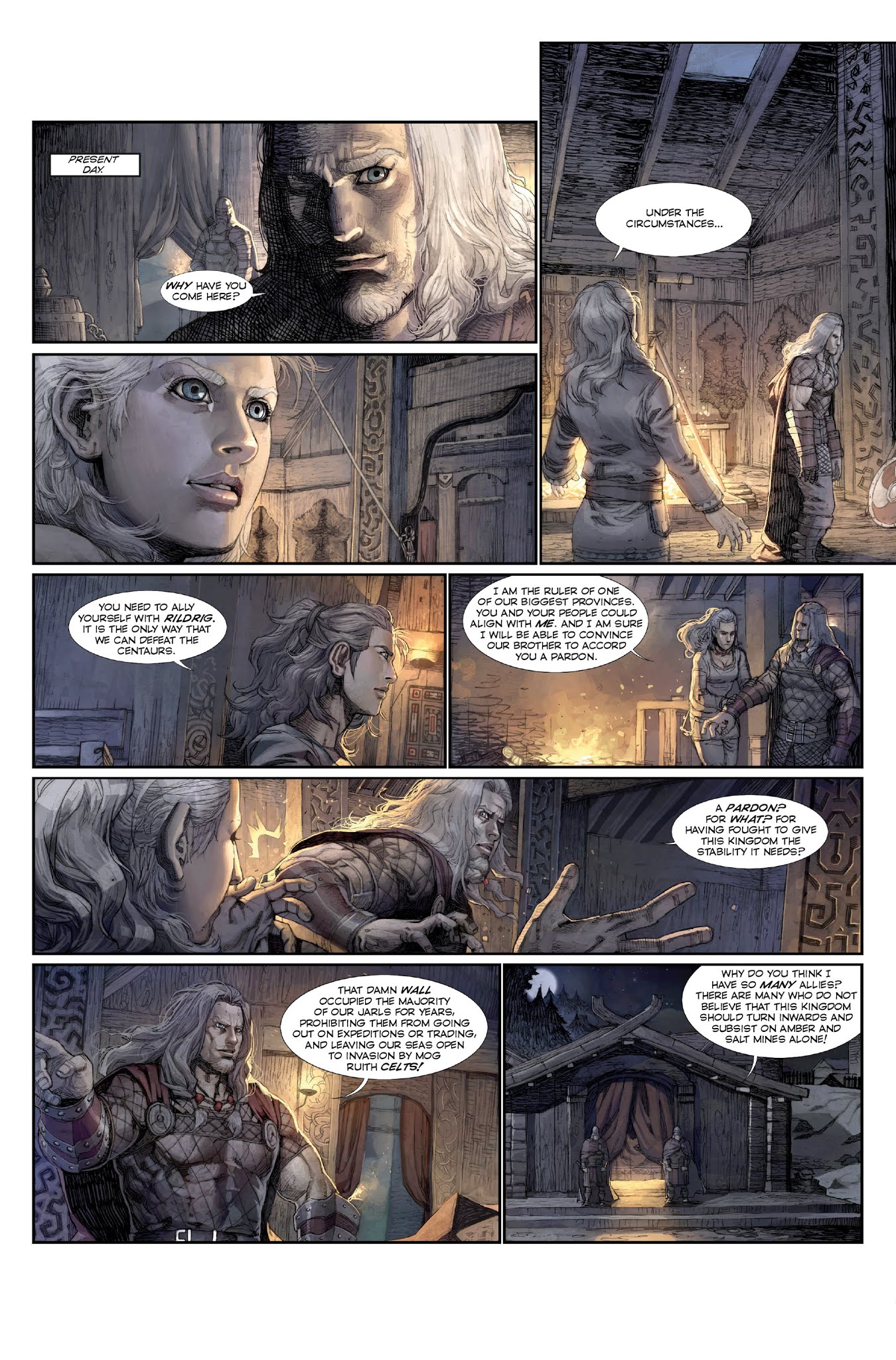 Read online Konungar: War of Crowns comic -  Issue #1 - 40