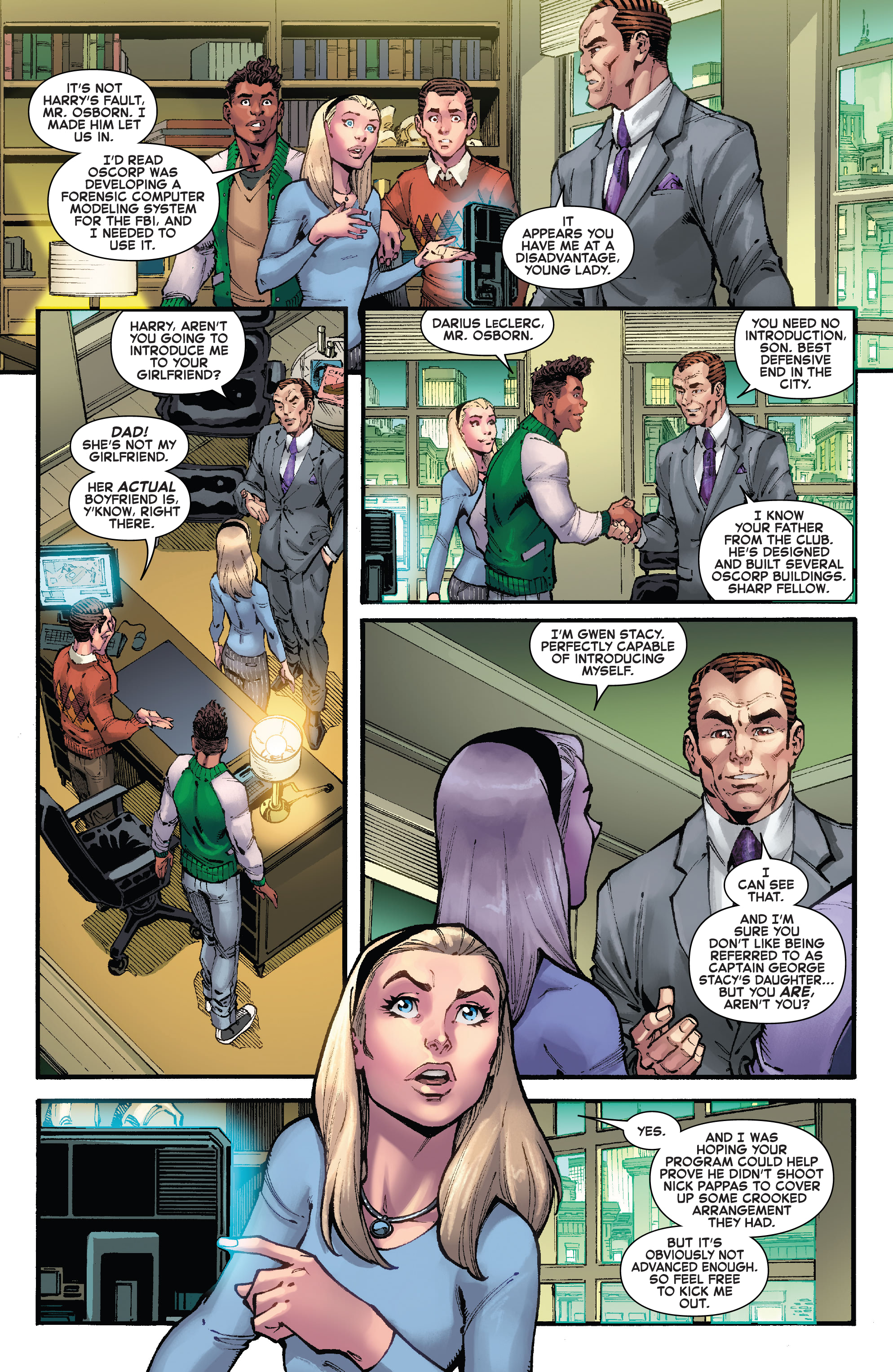 Read online Gwen Stacy comic -  Issue #2 - 5