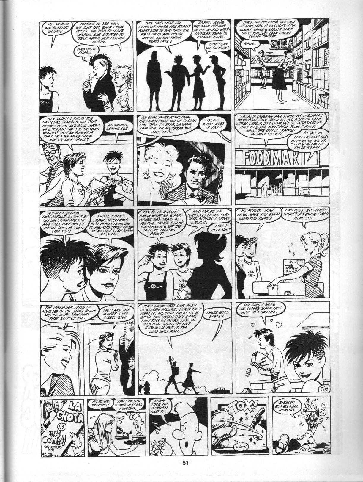 Read online Love and Rockets (1982) comic -  Issue #3 - 53