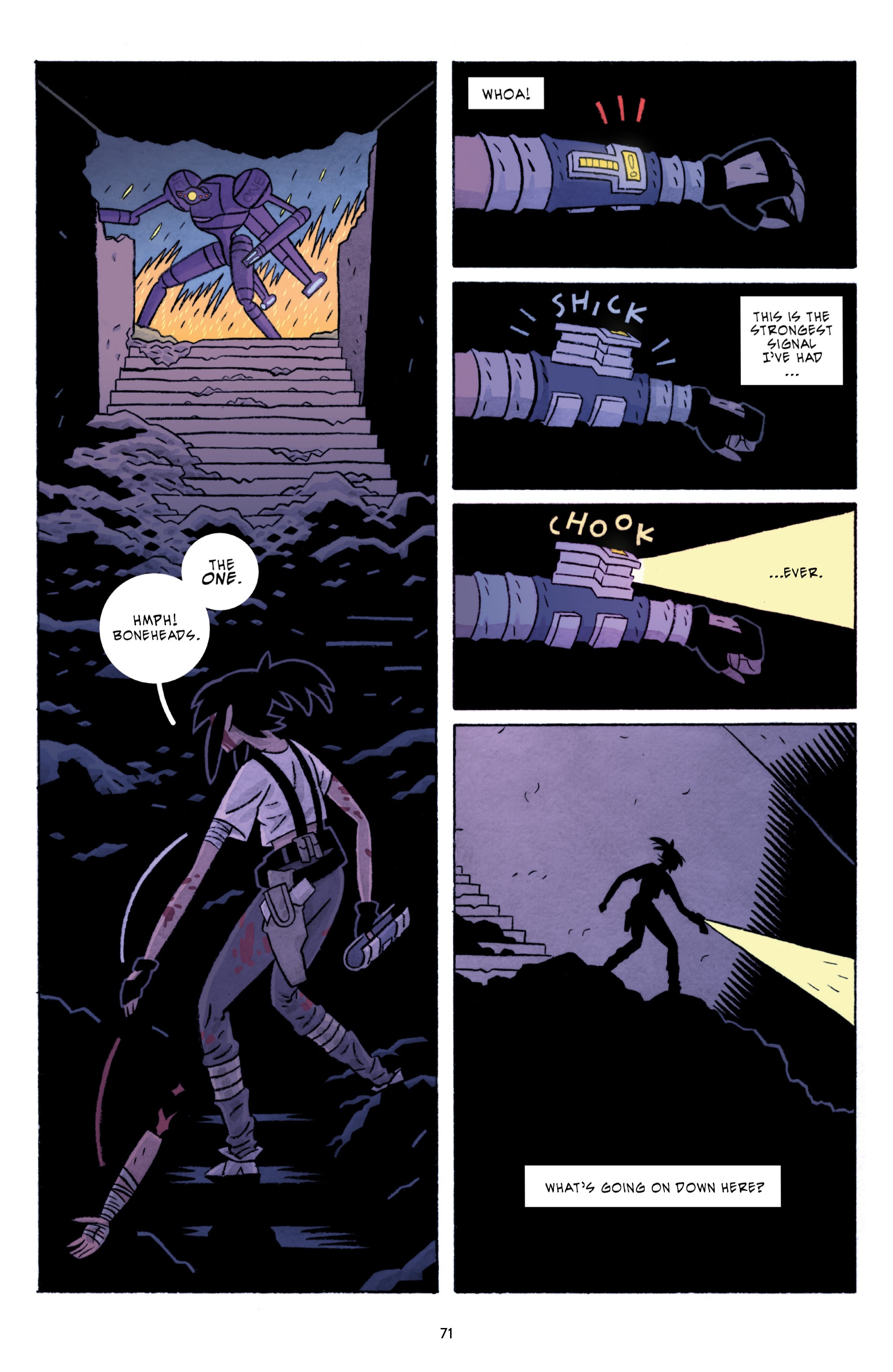 Read online ApocalyptiGirl: An Aria for the End Times (2020) comic -  Issue # TPB - 73