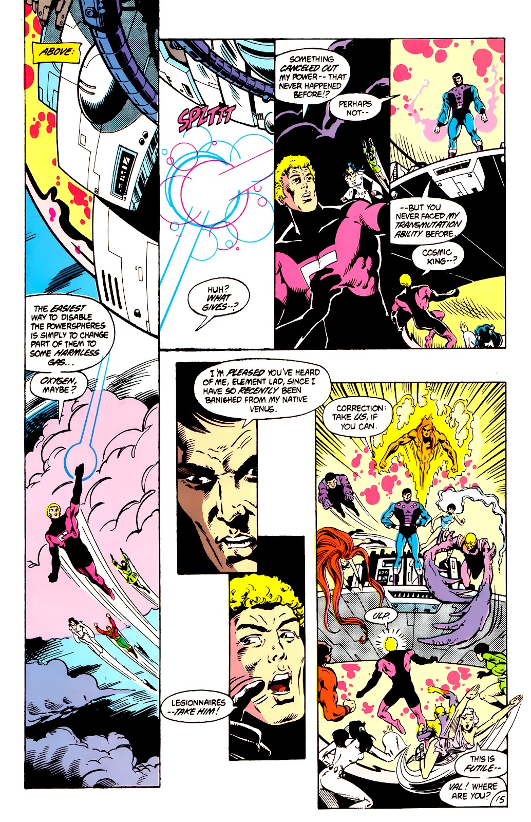 Legion of Super-Heroes (1984) issue 4 - Page 17