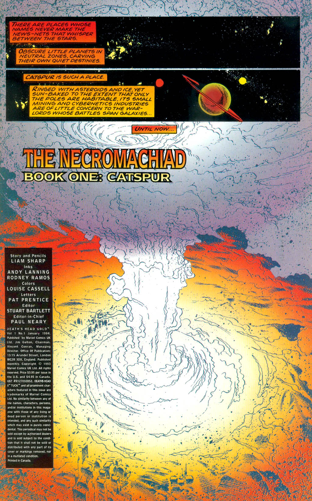 Read online Death's Head II Gold comic -  Issue #1 - 2