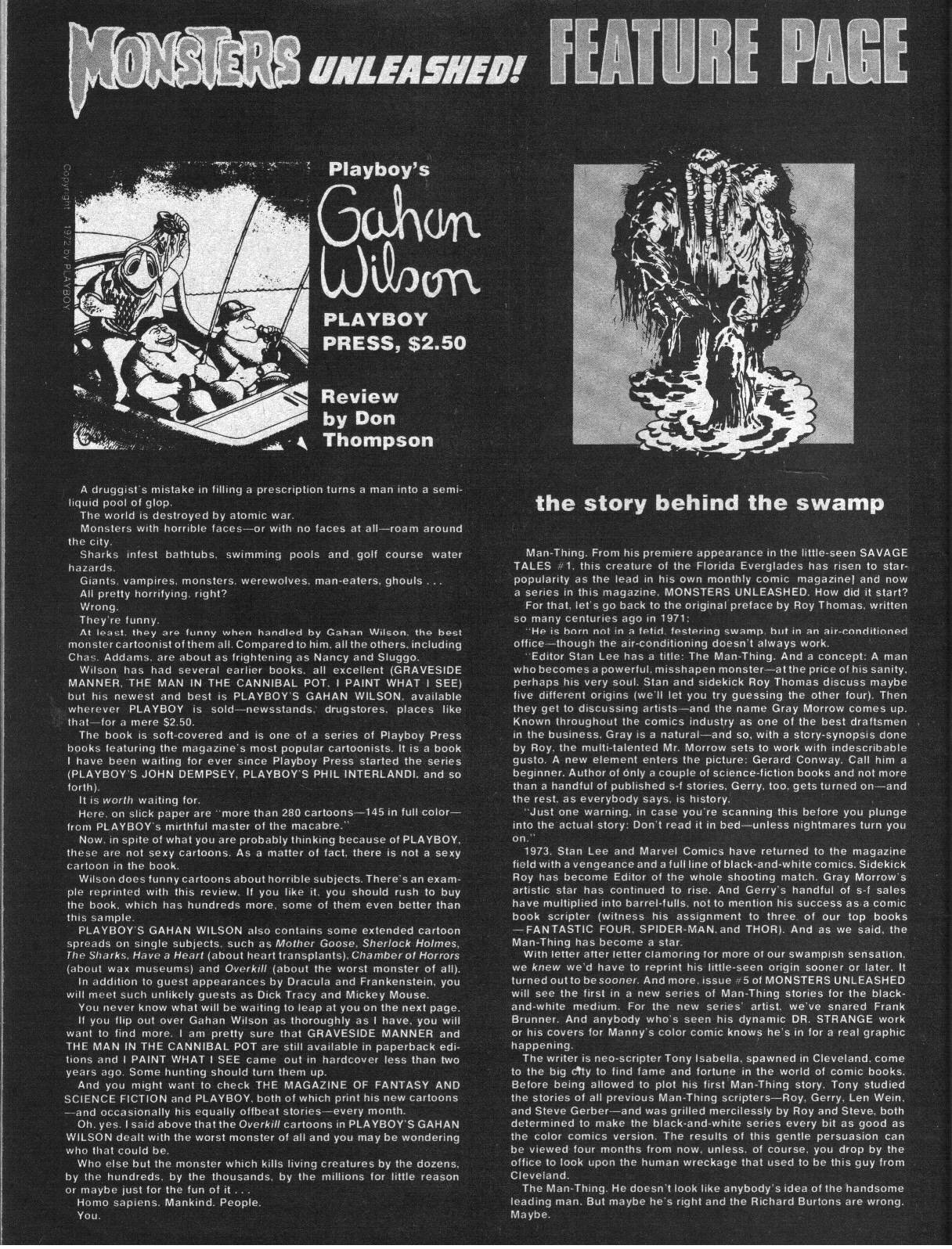 Read online Monsters Unleashed (1973) comic -  Issue #3 - 72