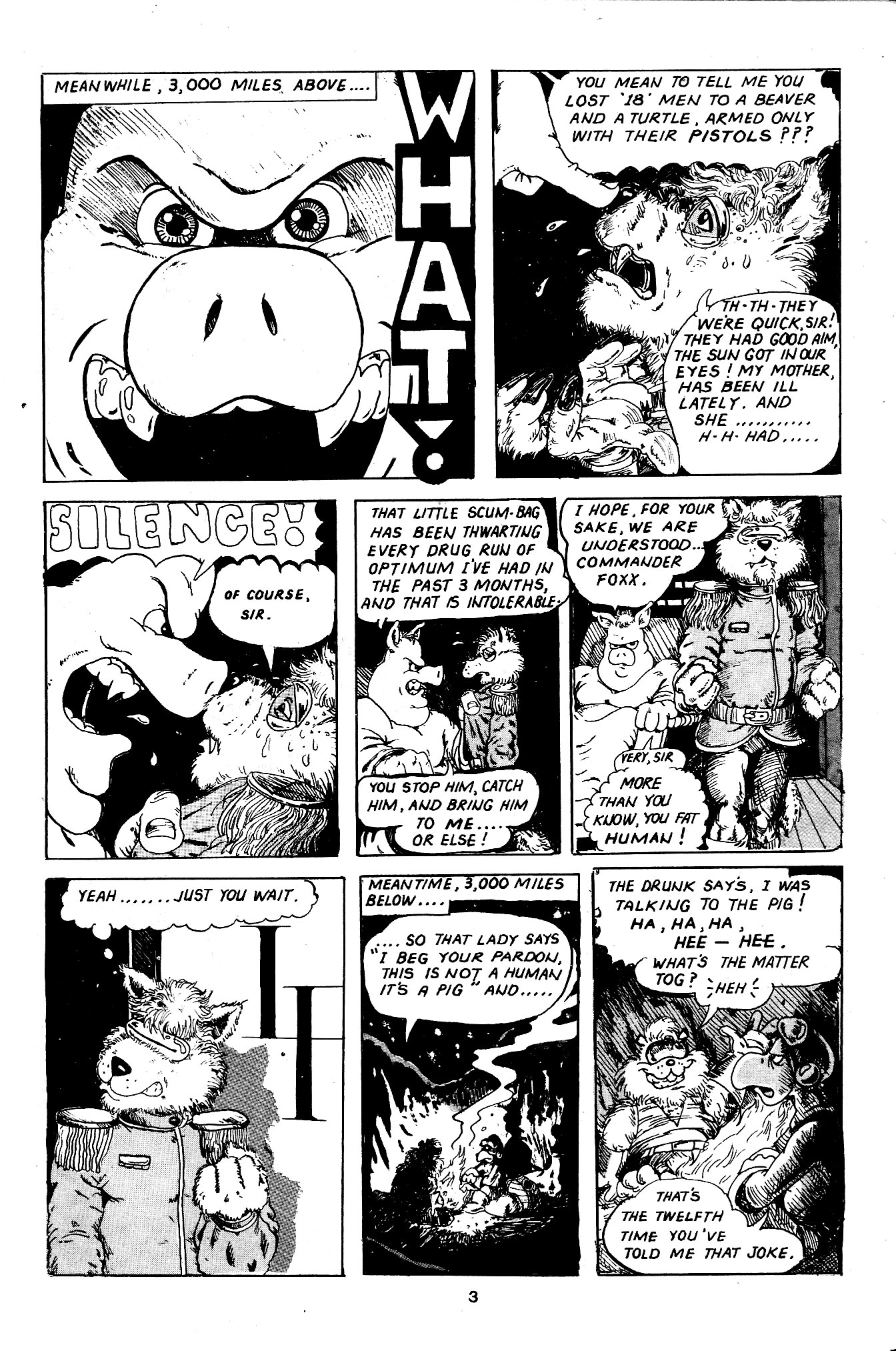 Read online Space Beaver comic -  Issue #1 - 5