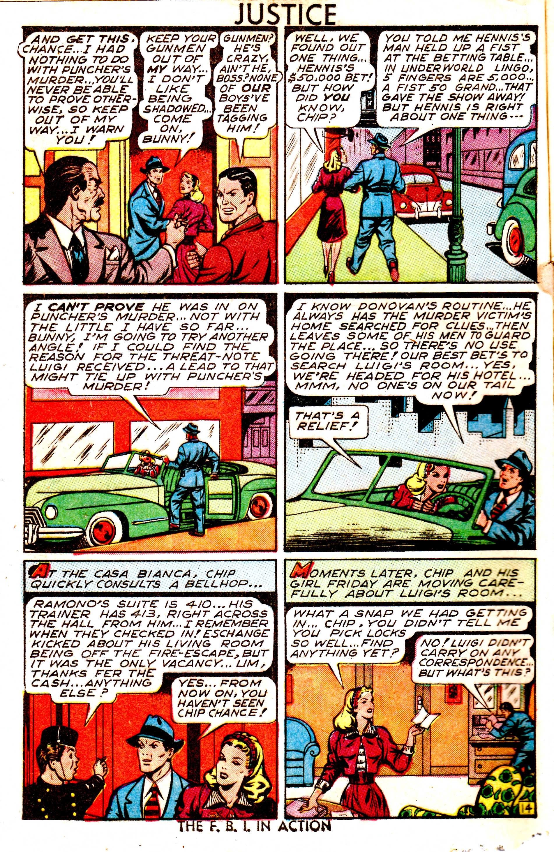 Read online Justice Comics (1947) comic -  Issue #1 - 15