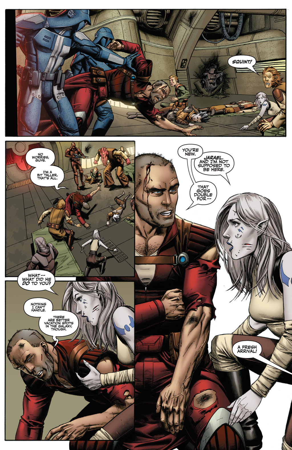 Read online Star Wars: Knights Of The Old Republic comic -  Issue #8 - 22