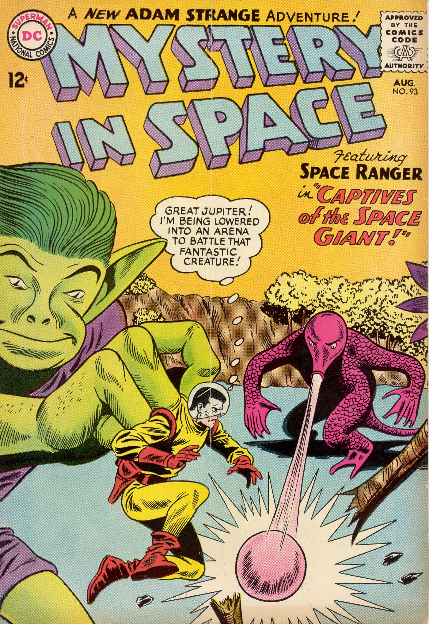 Read online Mystery in Space (1951) comic -  Issue #93 - 1