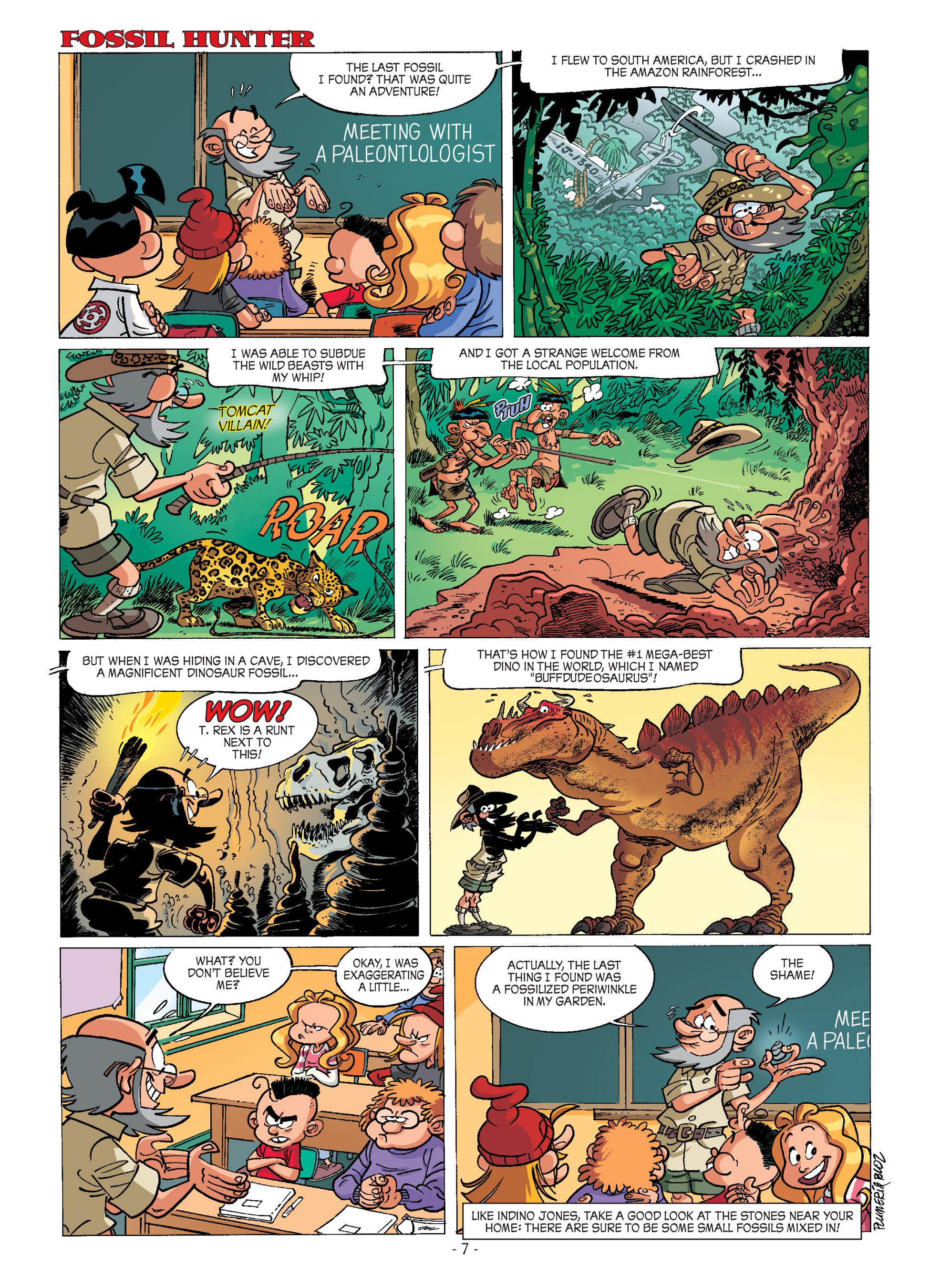 Read online Dinosaurs (2014) comic -  Issue #3 - 8