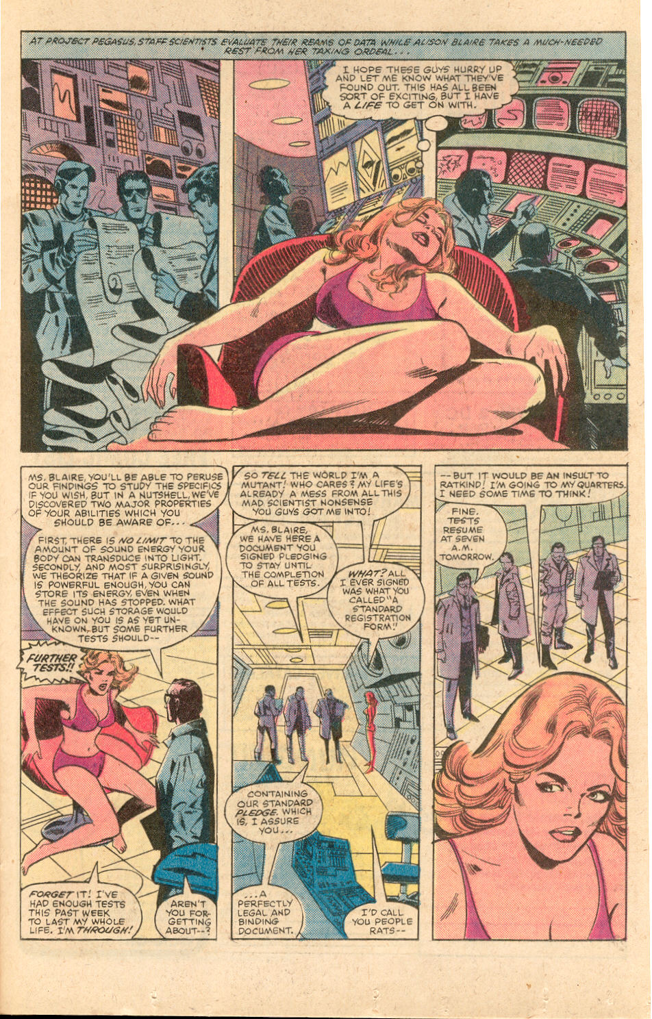 Read online Dazzler (1981) comic -  Issue #9 - 10