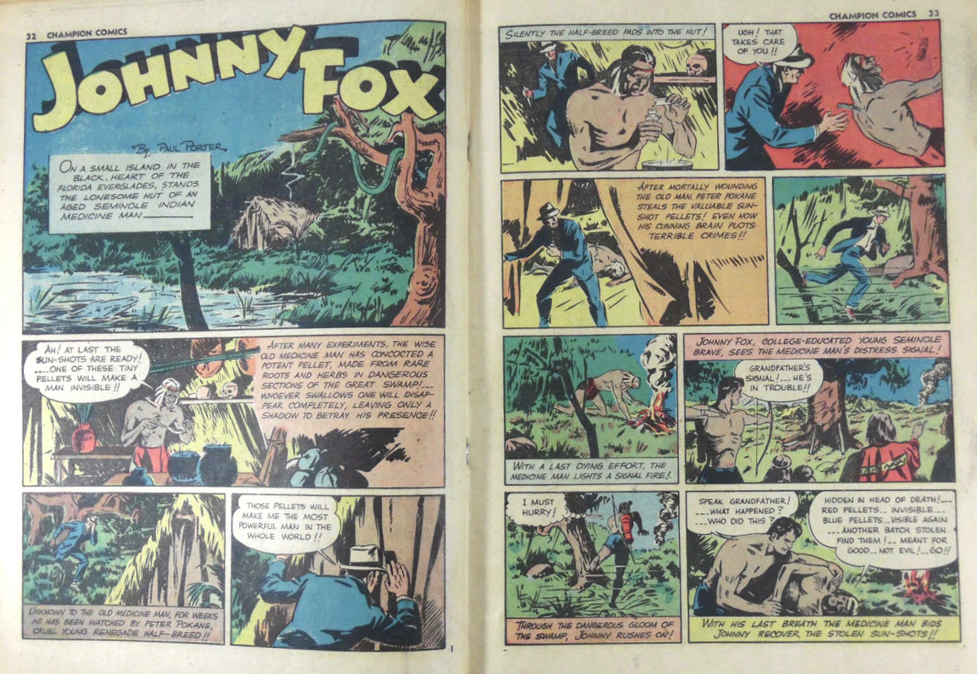 Read online Champion Comics comic -  Issue #6 - 34