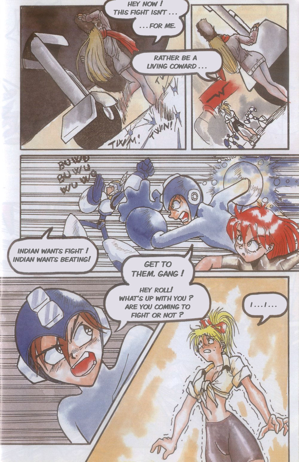 Read online Novas Aventuras de Megaman comic -  Issue #8 - 9
