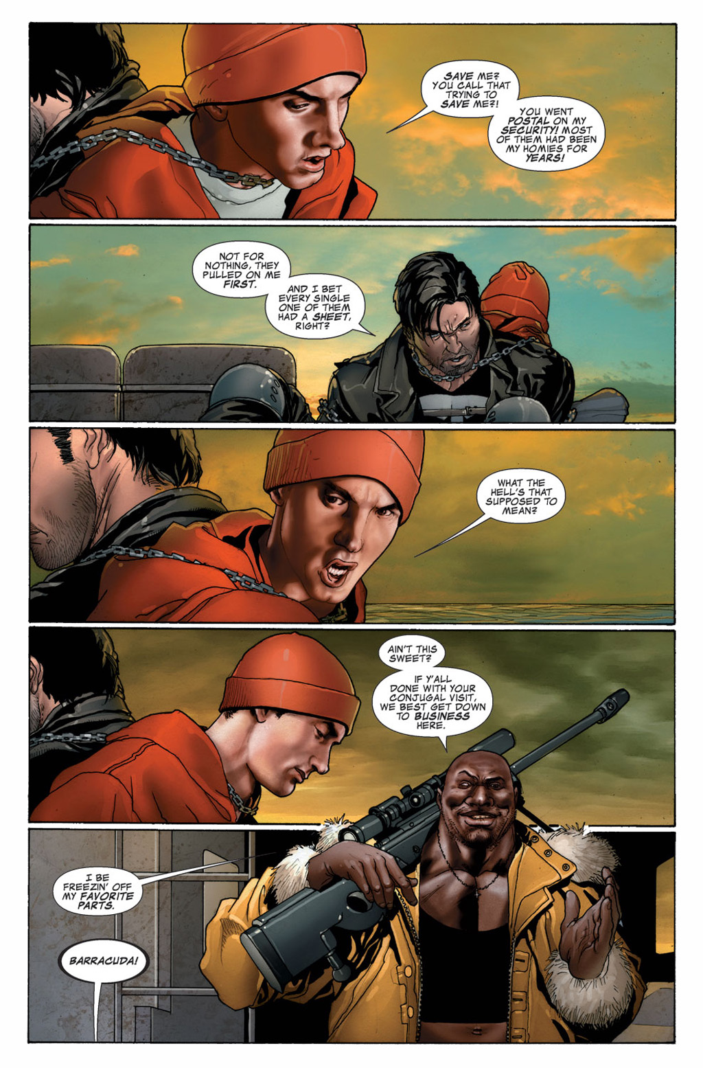 Read online Eminem/Punisher comic -  Issue # Full - 11