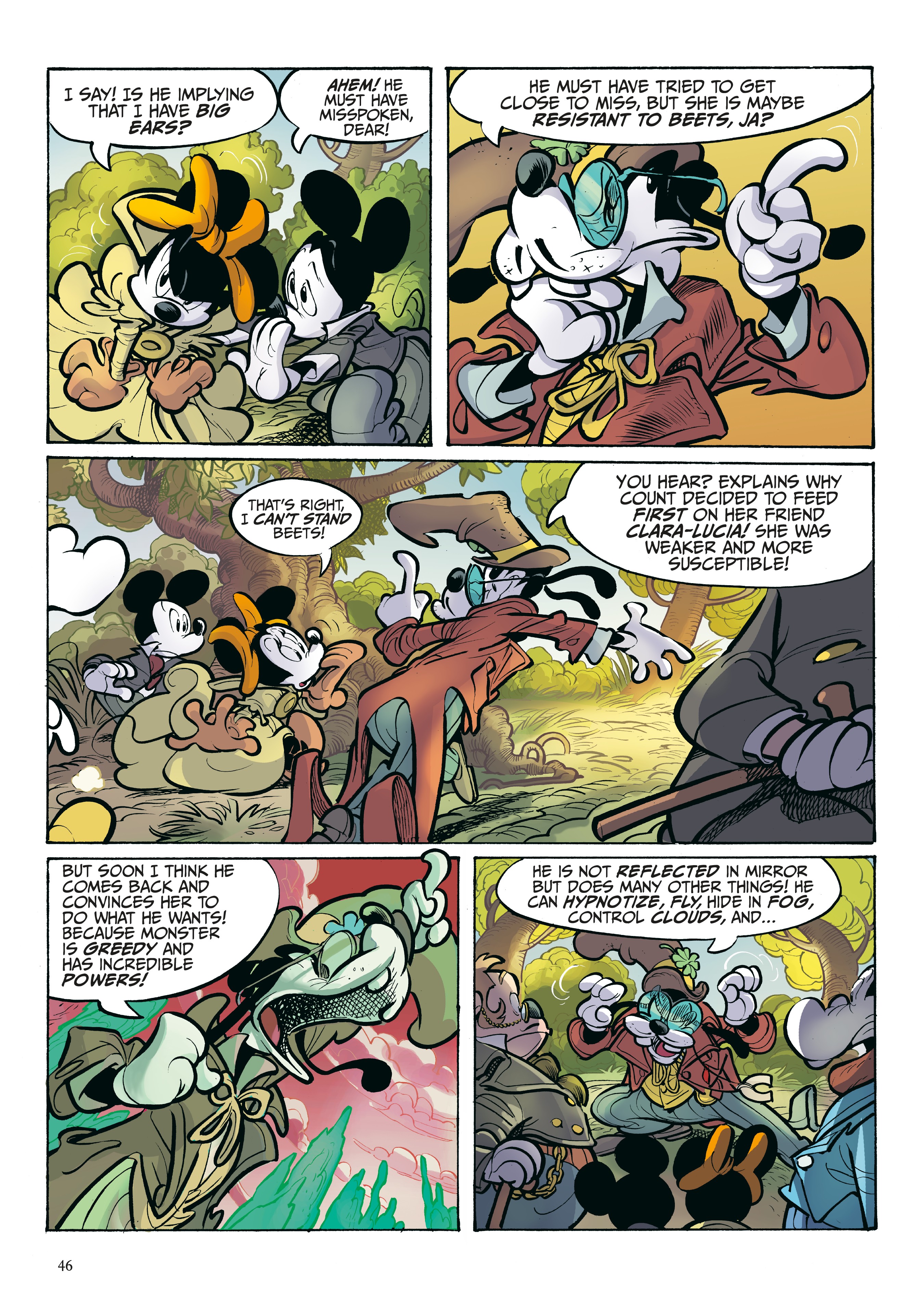 Read online Disney Dracula, Starring Mickey Mouse comic -  Issue # TPB - 46