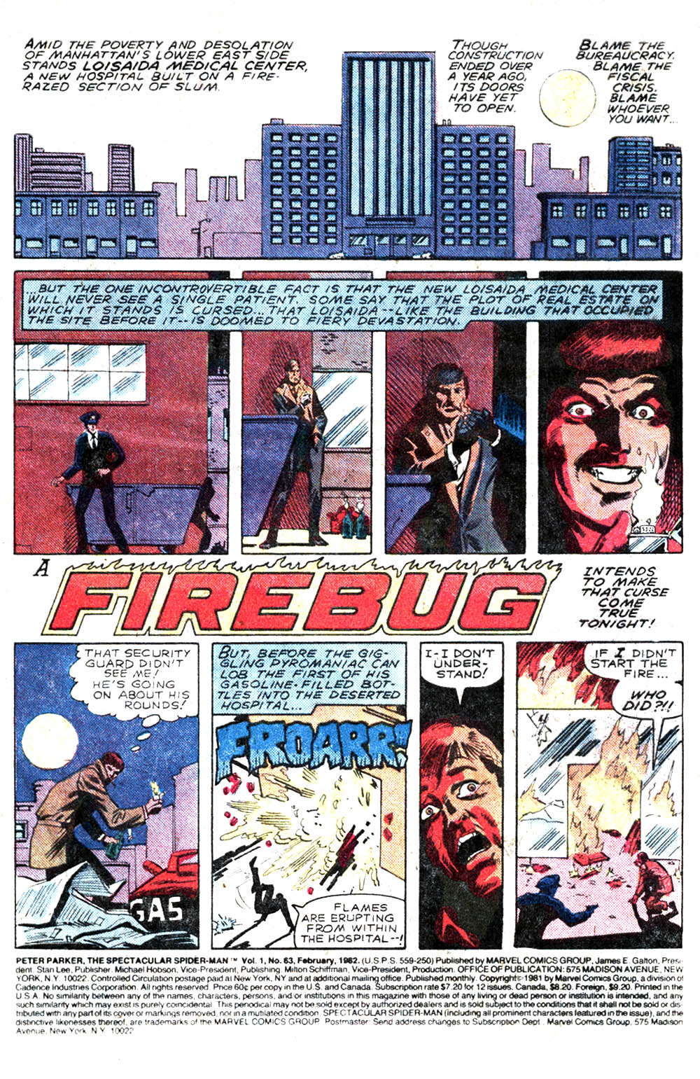 Read online The Spectacular Spider-Man (1976) comic -  Issue #63 - 2