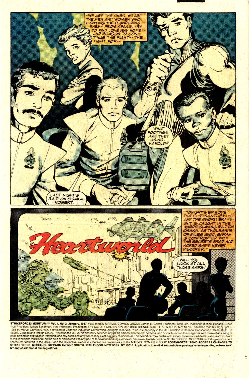 Read online Strikeforce: Morituri comic -  Issue #2 - 2