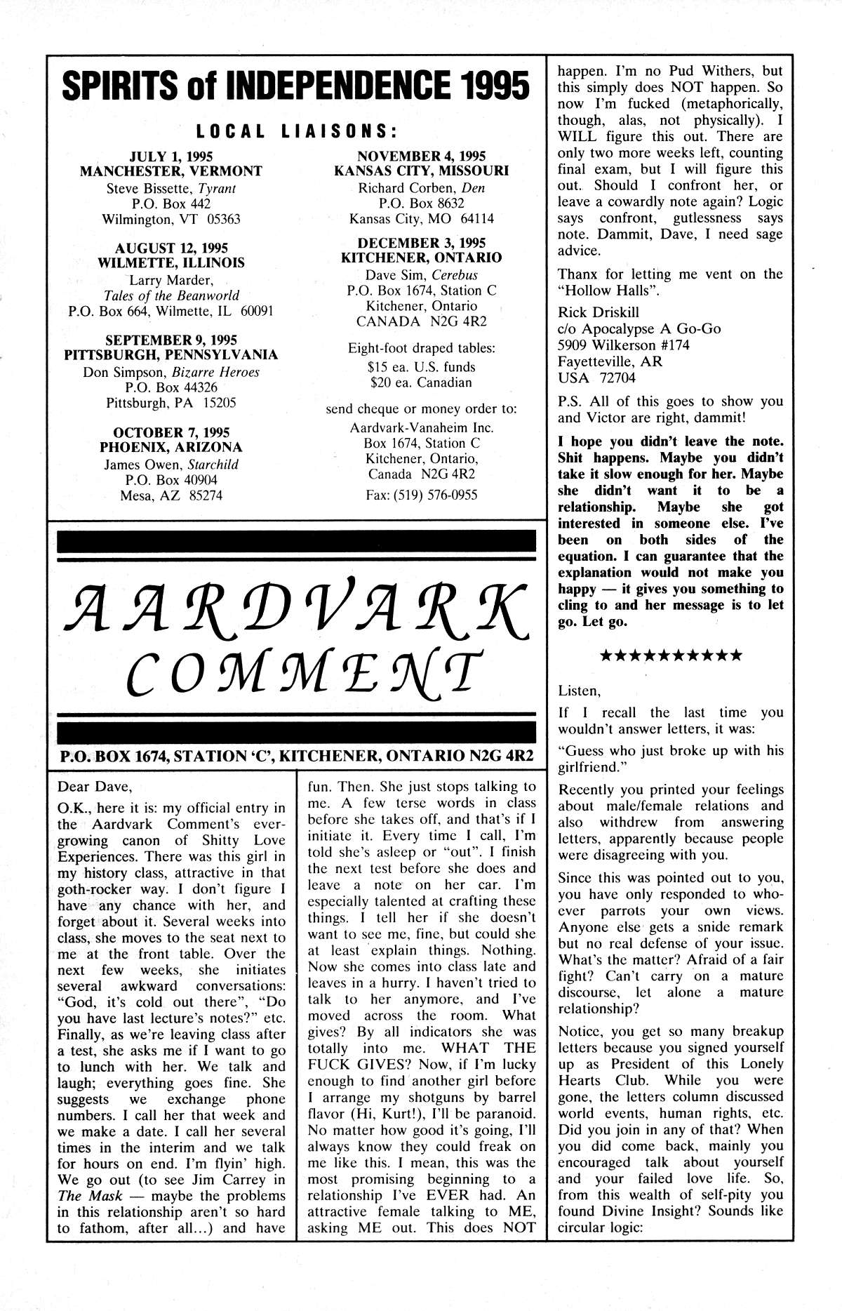 Cerebus Issue #193 #192 - English 22