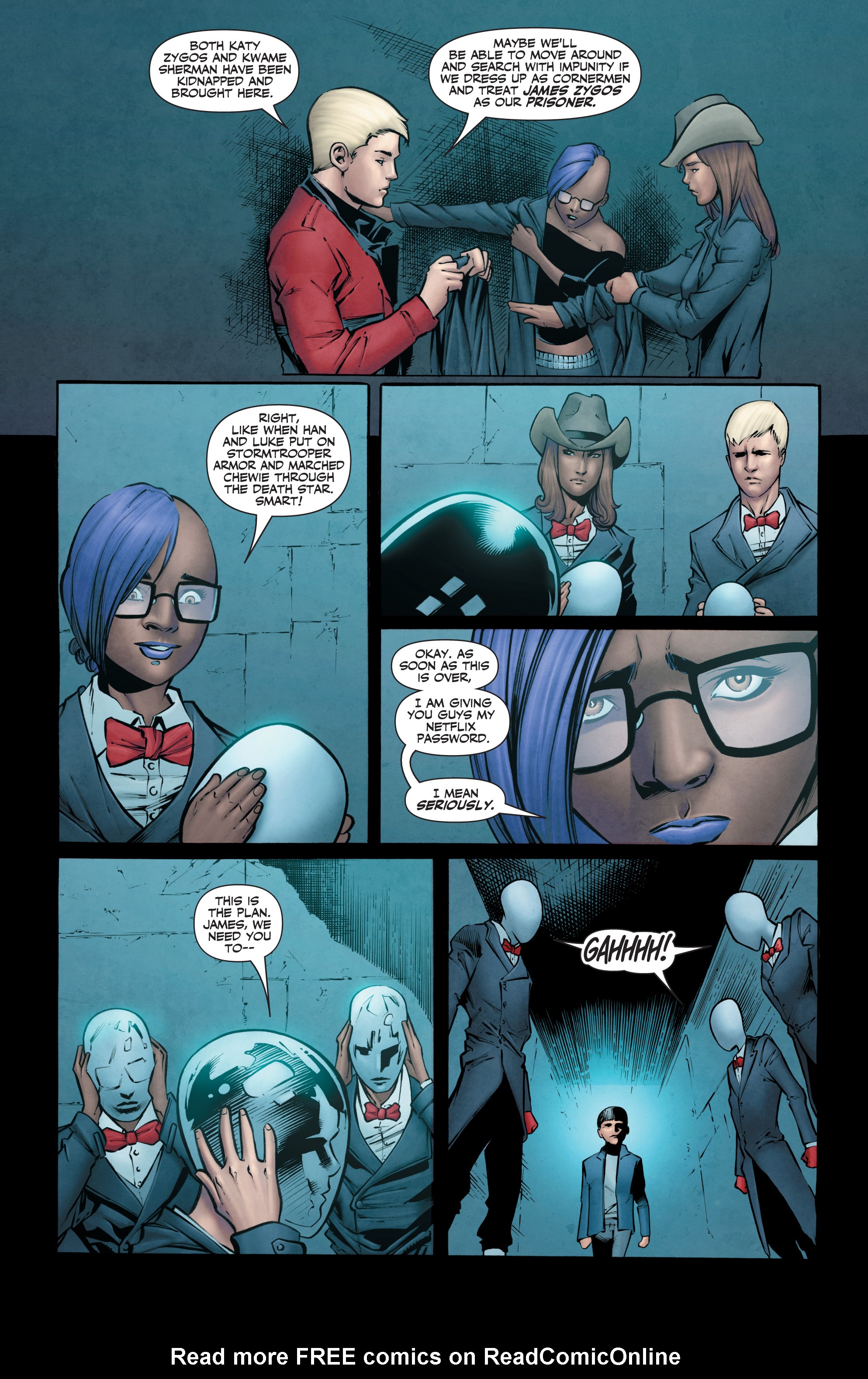 Read online Generation Zero comic -  Issue #7 - 8