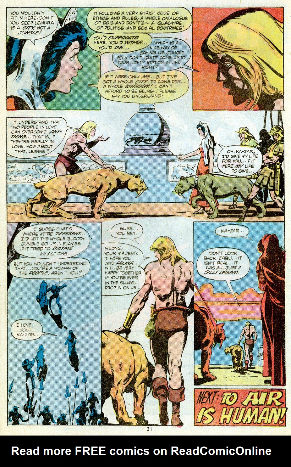 Read online Ka-Zar the Savage comic -  Issue #1 - 25