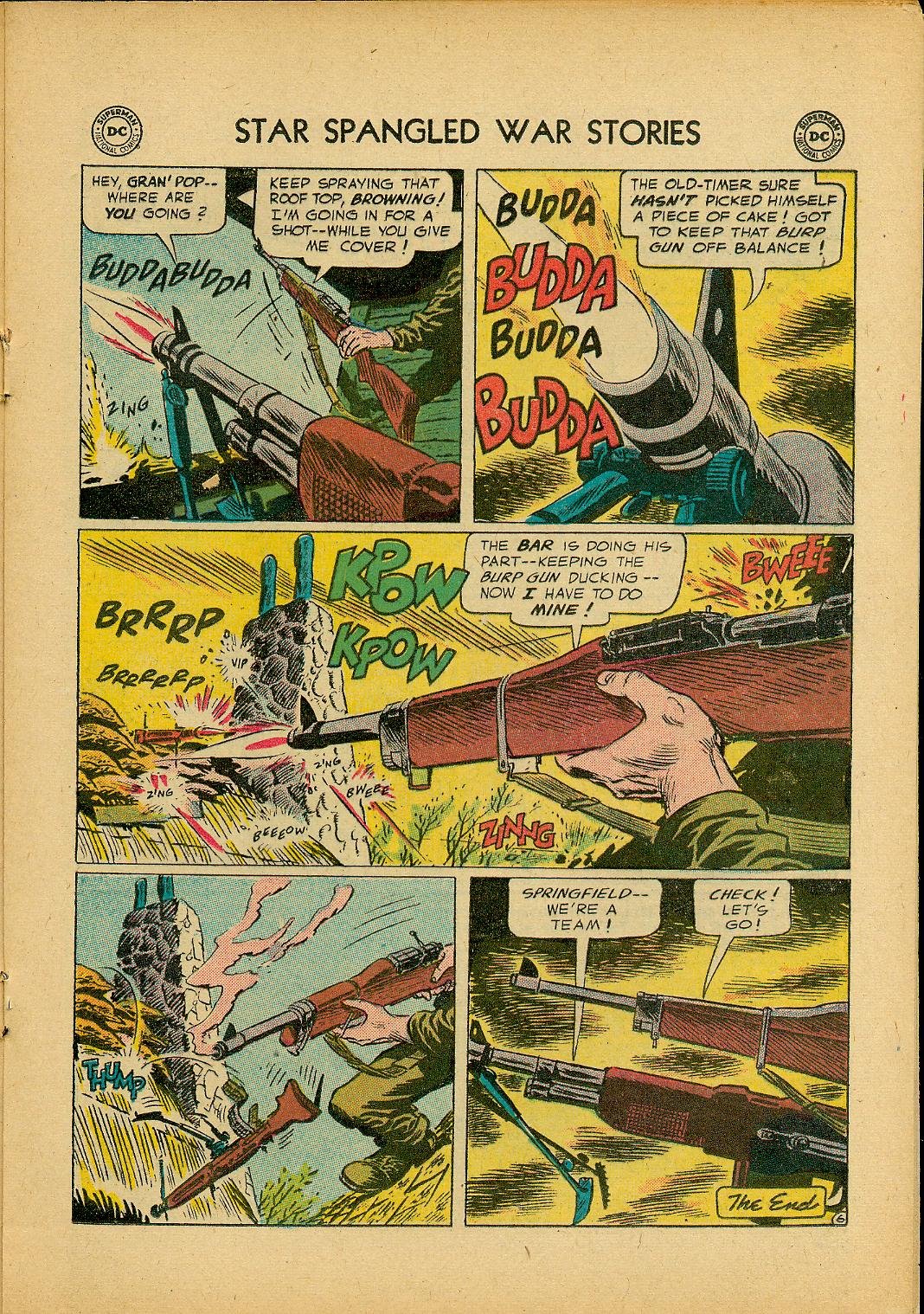 Read online Star Spangled War Stories (1952) comic -  Issue #46 - 17