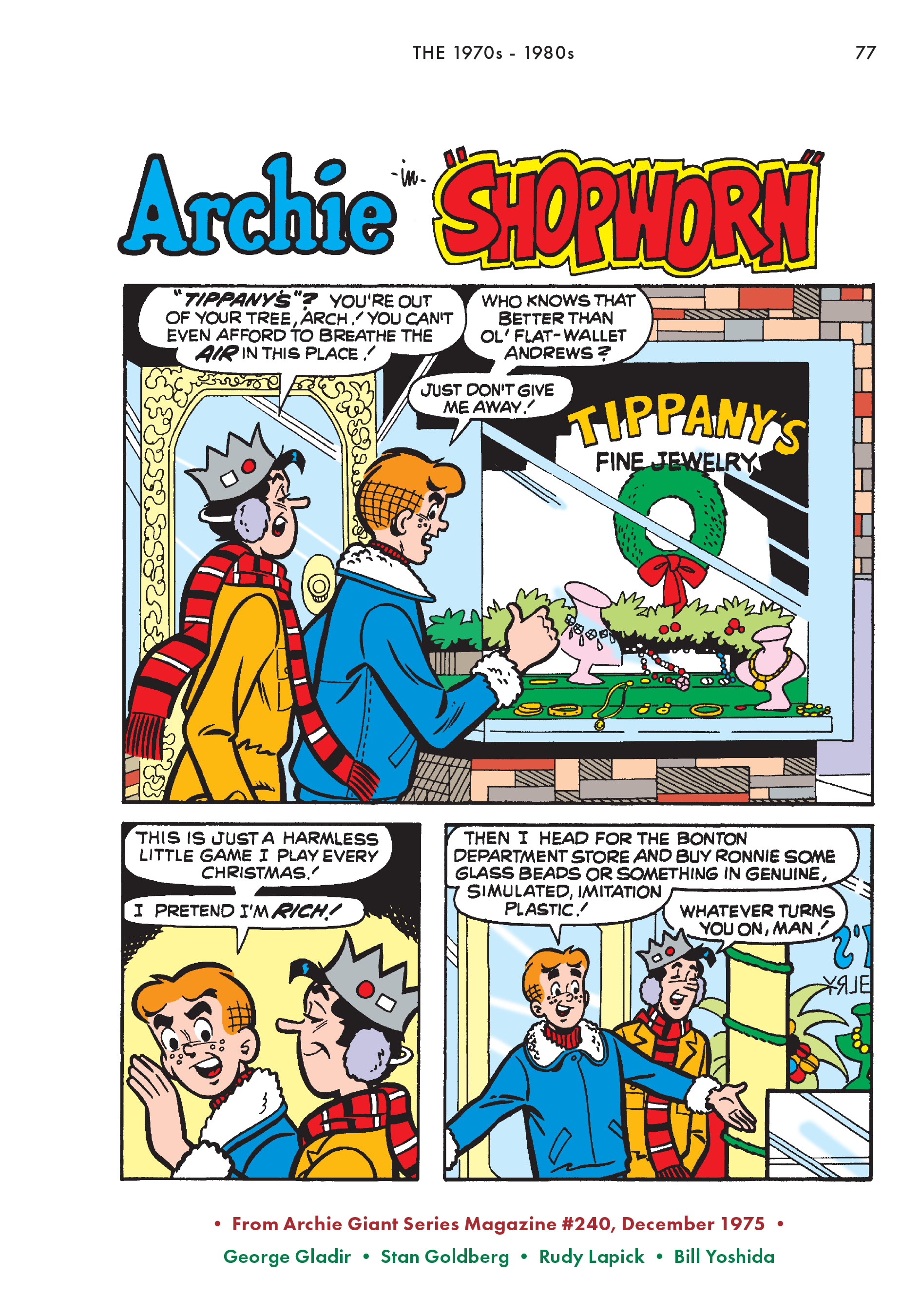 Read online The Best of Archie: Christmas Comics comic -  Issue # TPB (Part 1) - 76