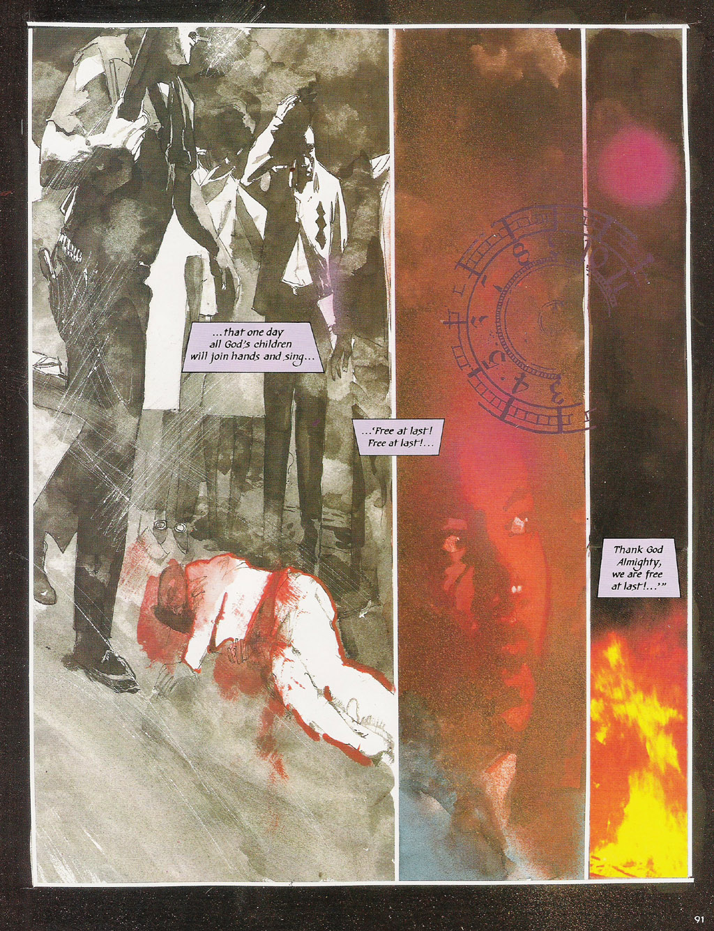 Read online Voodoo Child - The Illustrated Legend of Jimi Hendrix comic -  Issue # TPB - 94