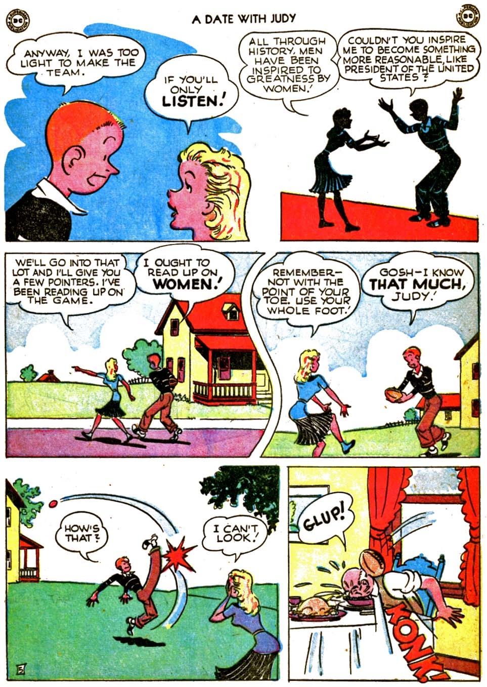 Read online A Date with Judy comic -  Issue #2 - 7
