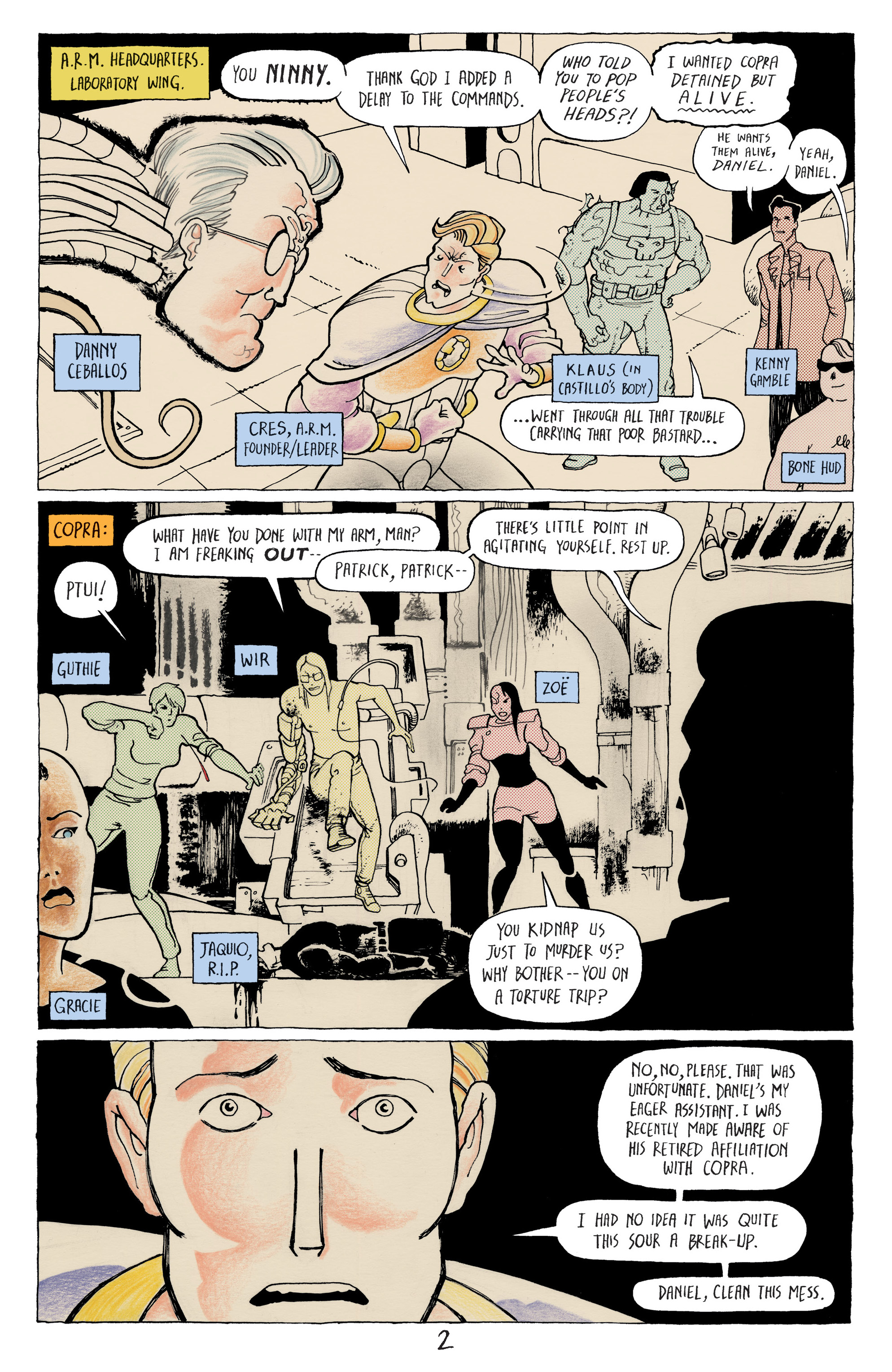 Read online Copra (2019) comic -  Issue #2 - 4