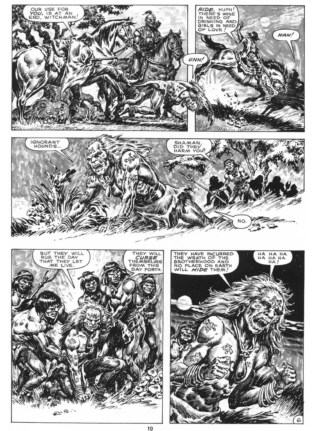 Read online The Savage Sword Of Conan comic -  Issue #158 - 12