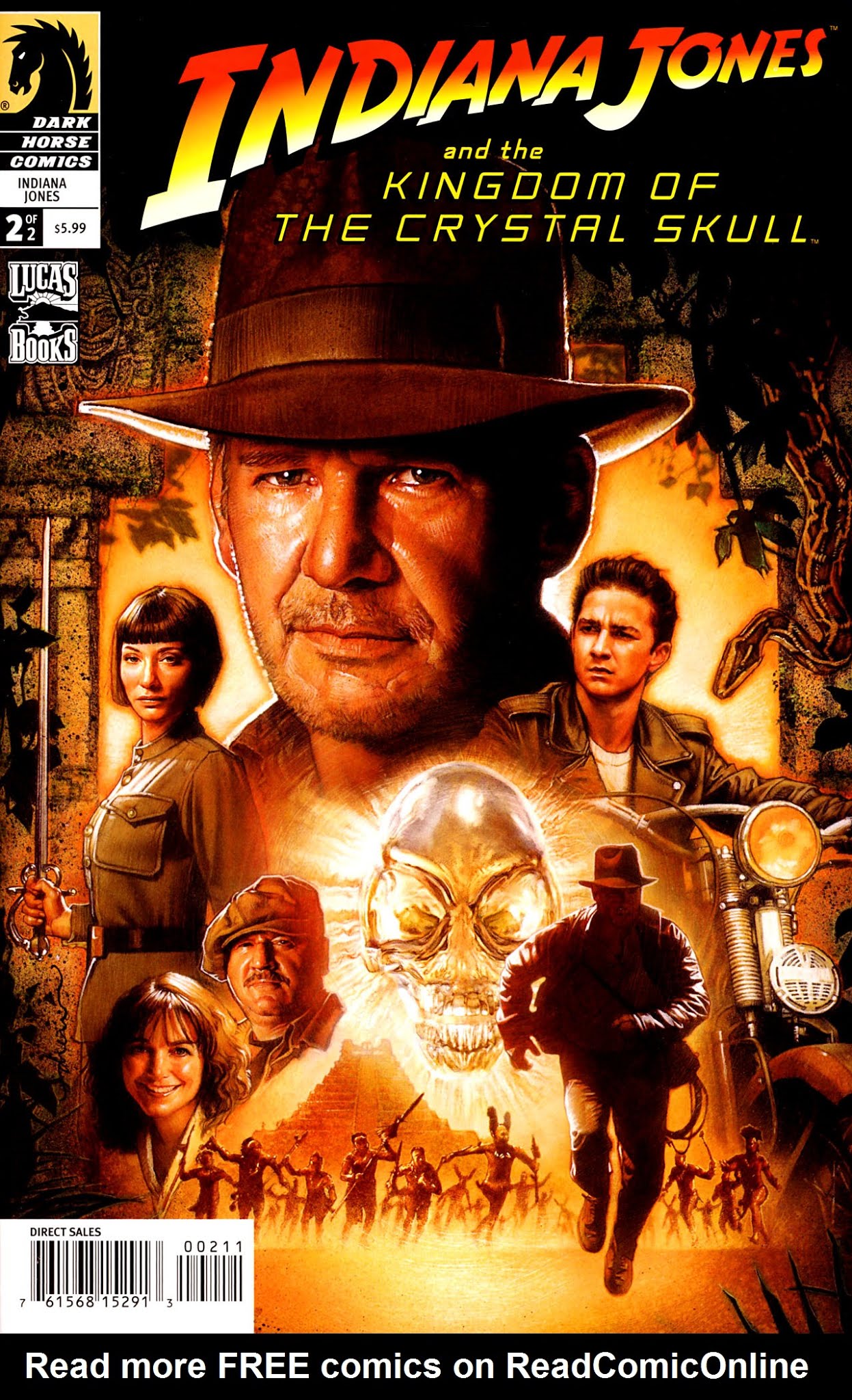 Read online Indiana Jones and the Kingdom of the Crystal Skull comic -  Issue #2 - 1