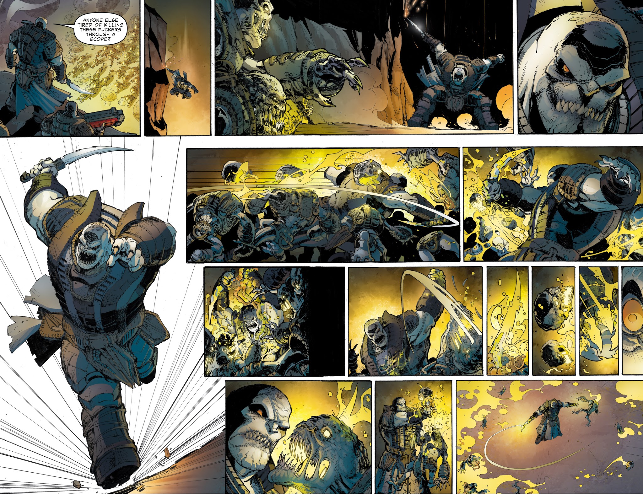 Read online Gears of War: The Rise of RAAM comic -  Issue #3 - 7