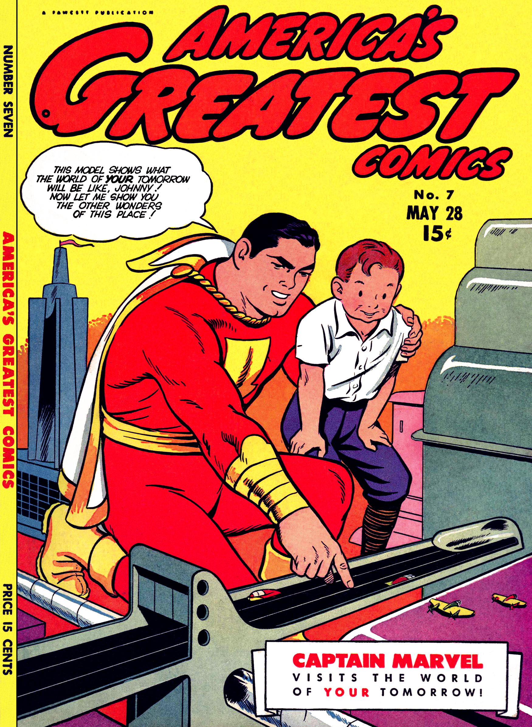 Read online America's Greatest Comics comic -  Issue #7 - 1