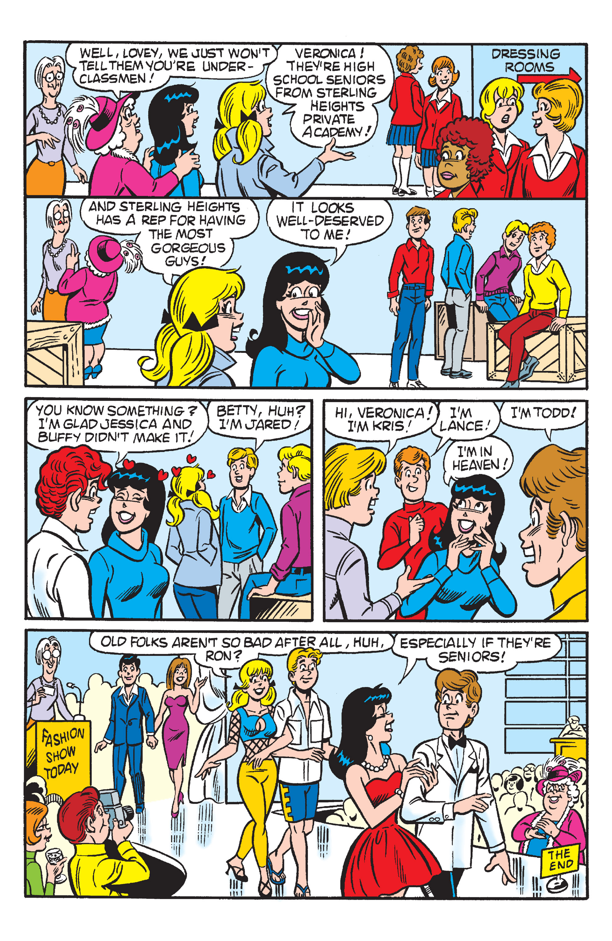 Read online Veronica's Hot Fashions comic -  Issue # TPB - 49