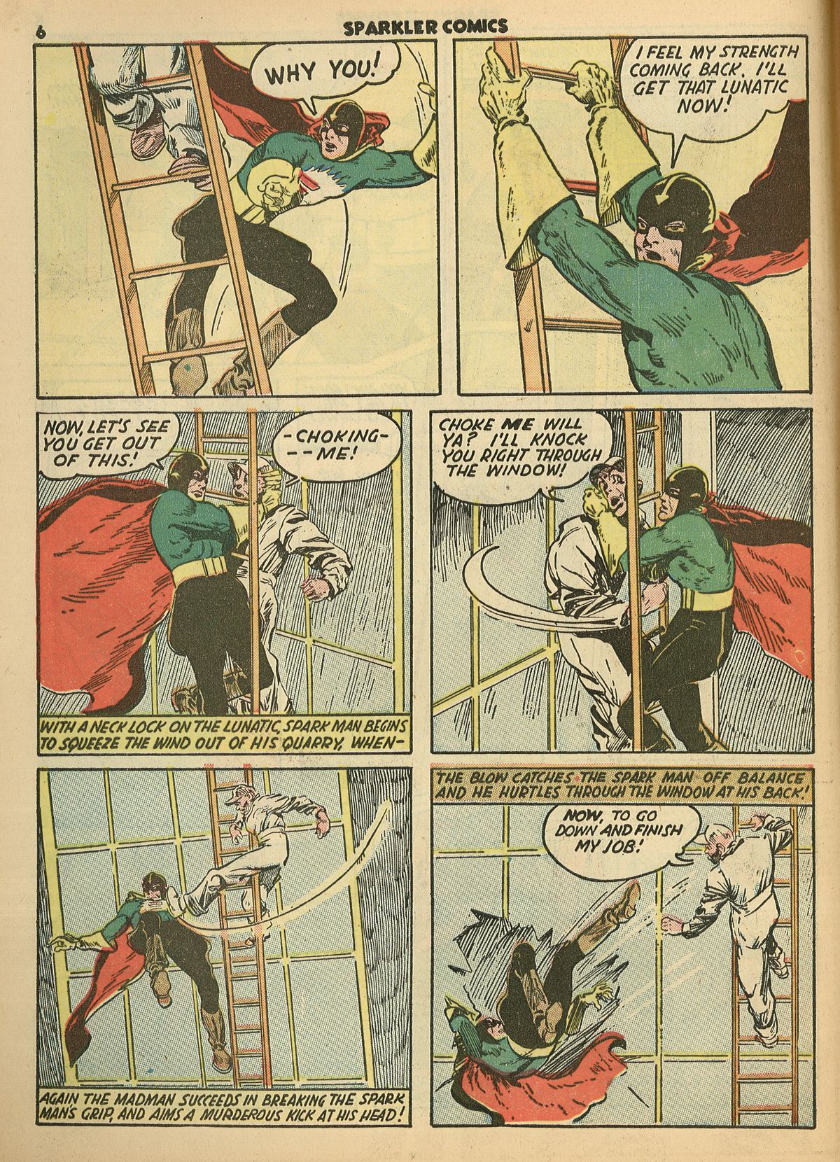 Read online Sparkler Comics comic -  Issue #9 - 8