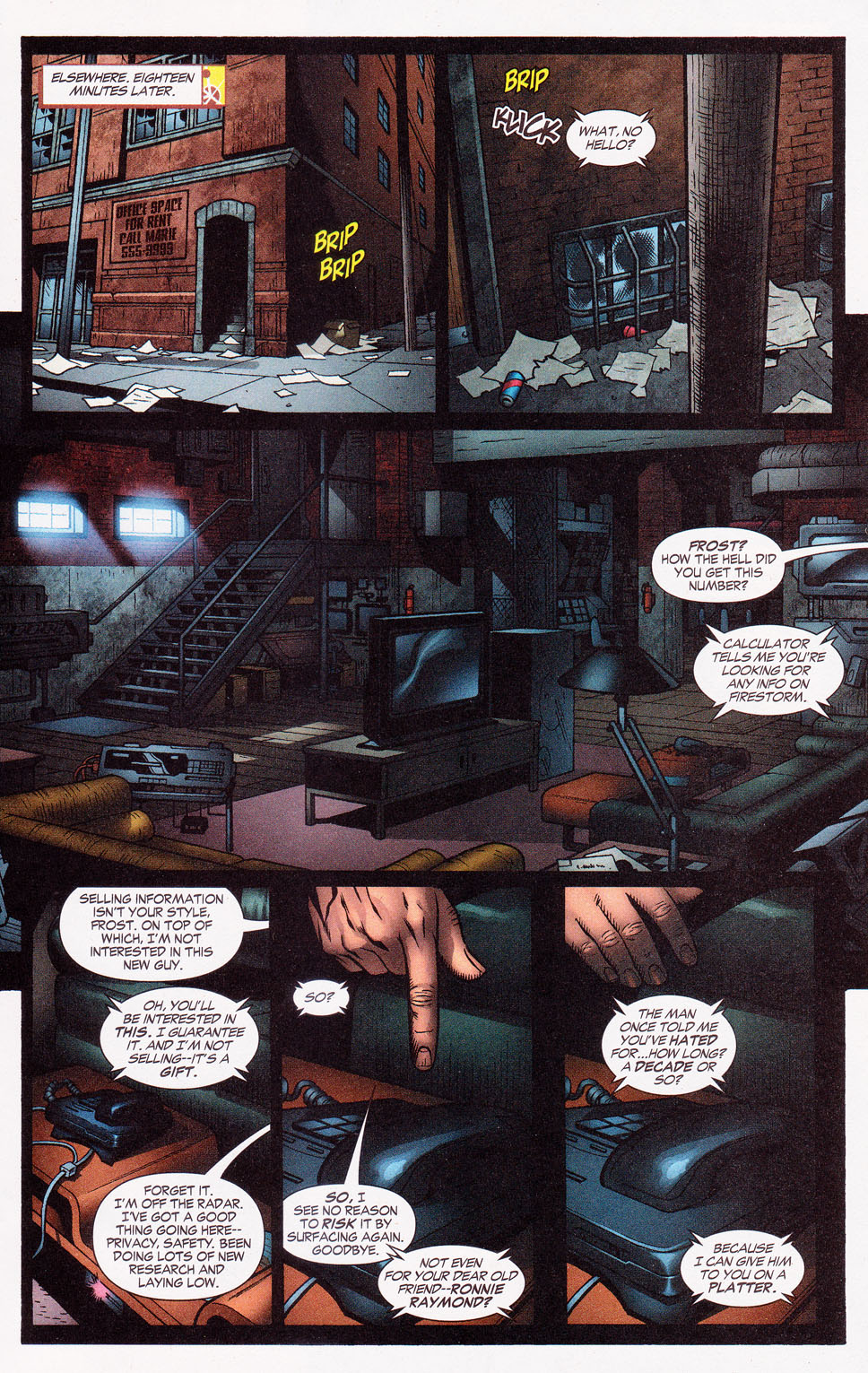 Read online Firestorm (2004) comic -  Issue #11 - 11