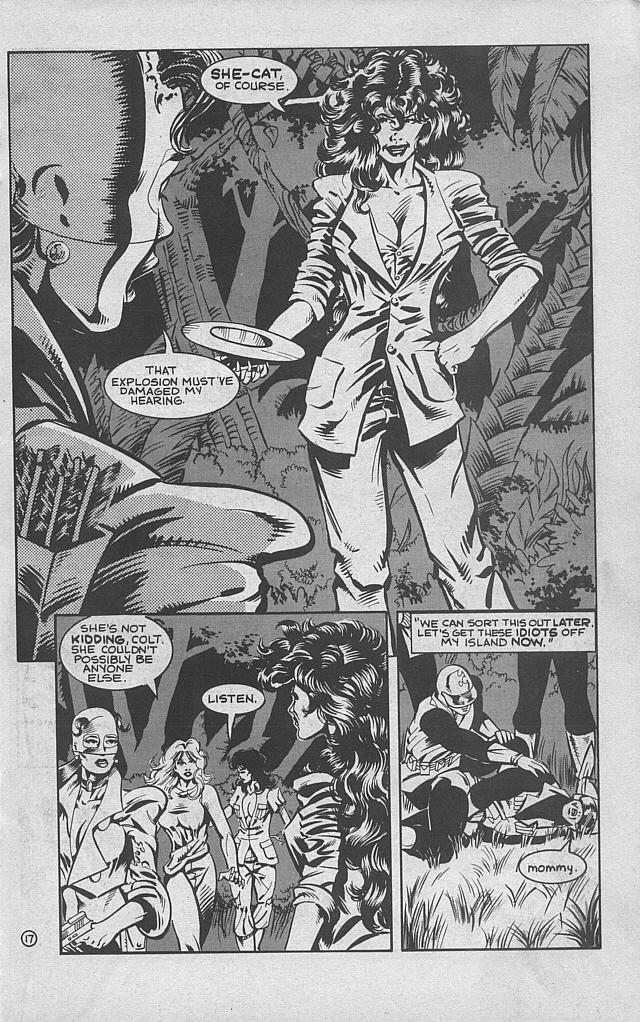 Read online Femforce comic -  Issue #16 - 19