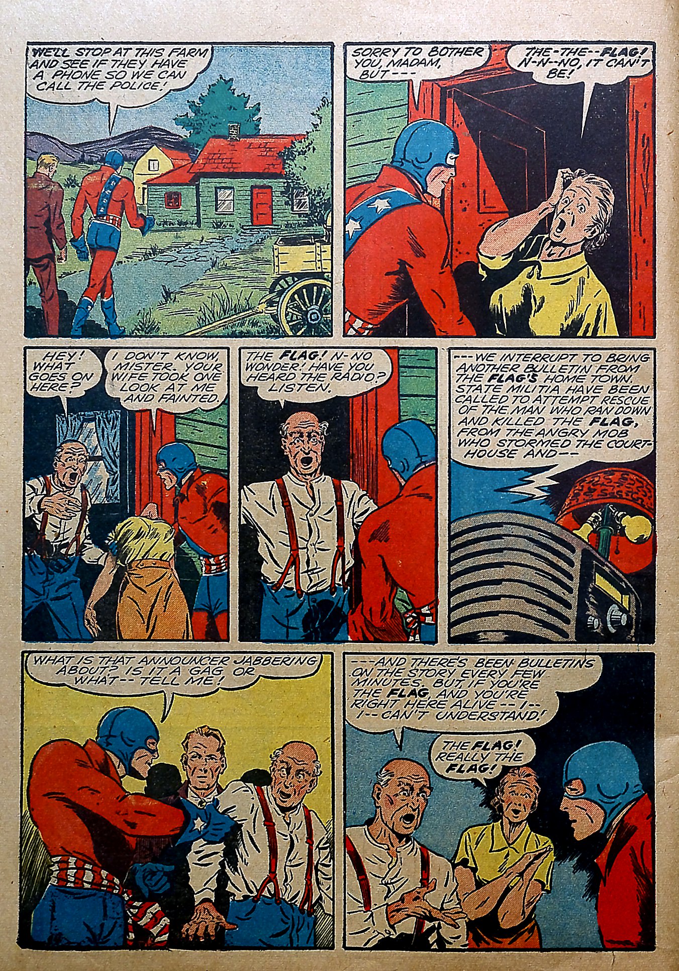 Read online Our Flag Comics comic -  Issue #5 - 11