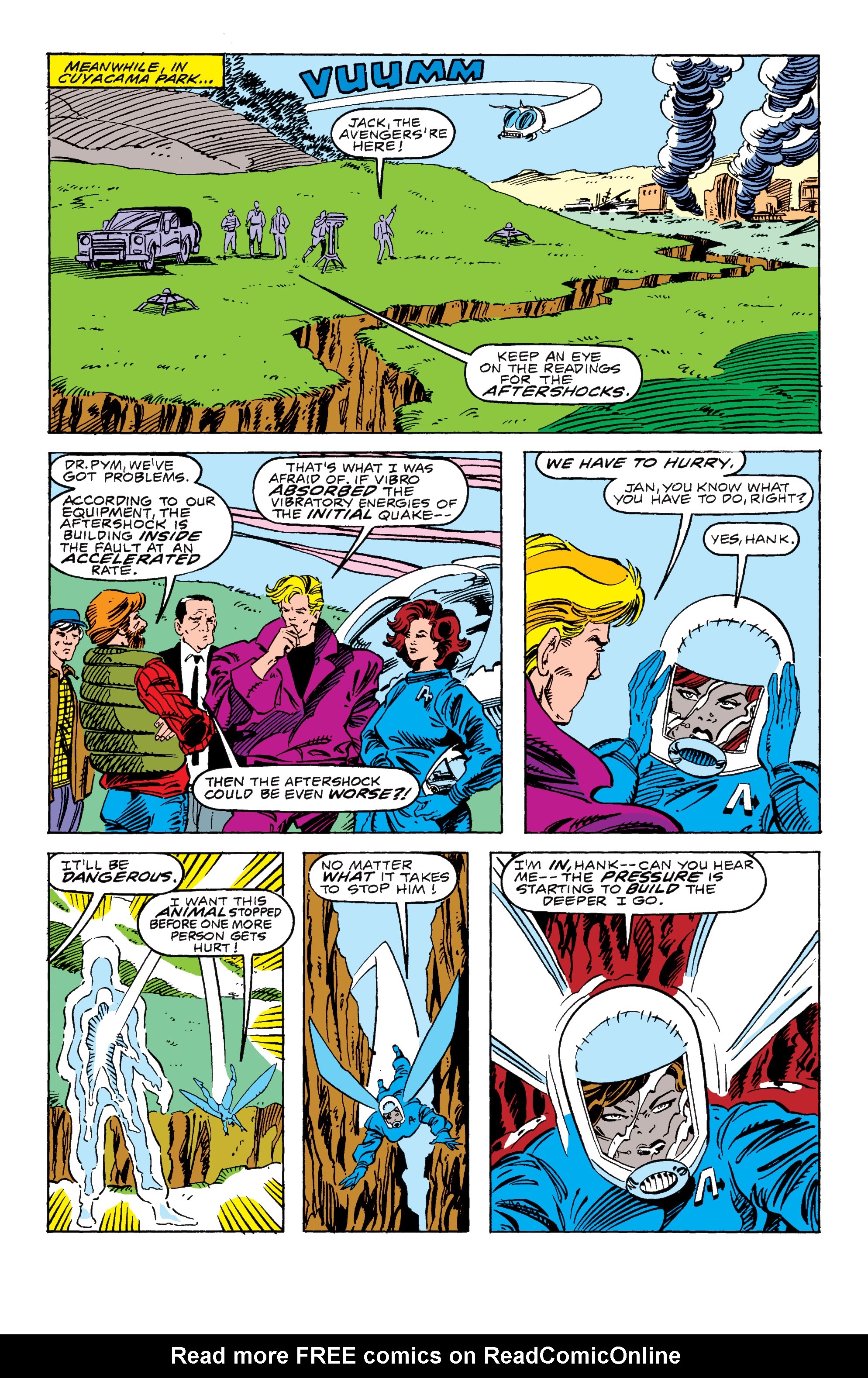 Read online Avengers West Coast Epic Collection: How The West Was Won comic -  Issue #Avengers West Coast Epic Collection Darker Than Scarlet (Part 3) - 6