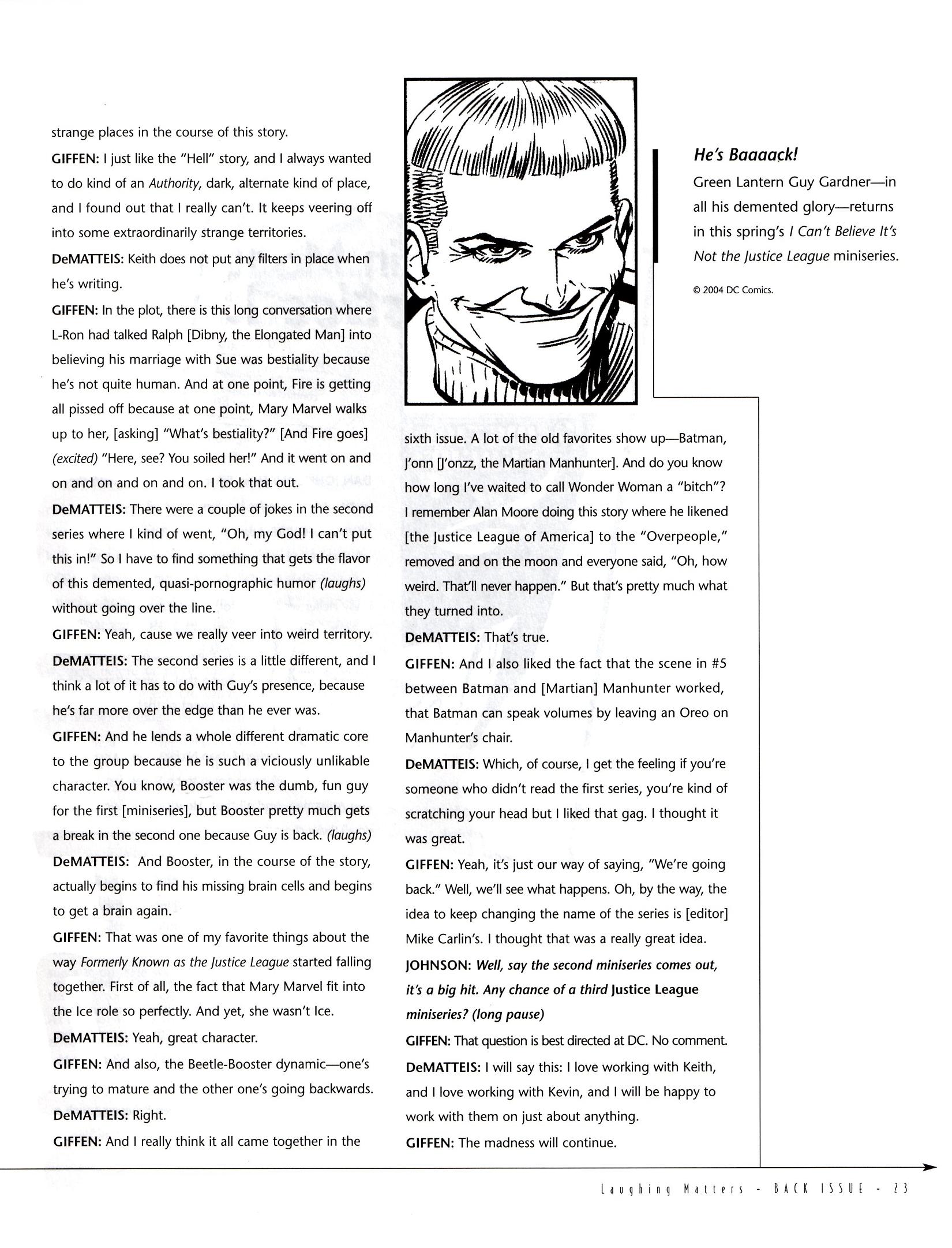 Read online Back Issue comic -  Issue #3 - 25